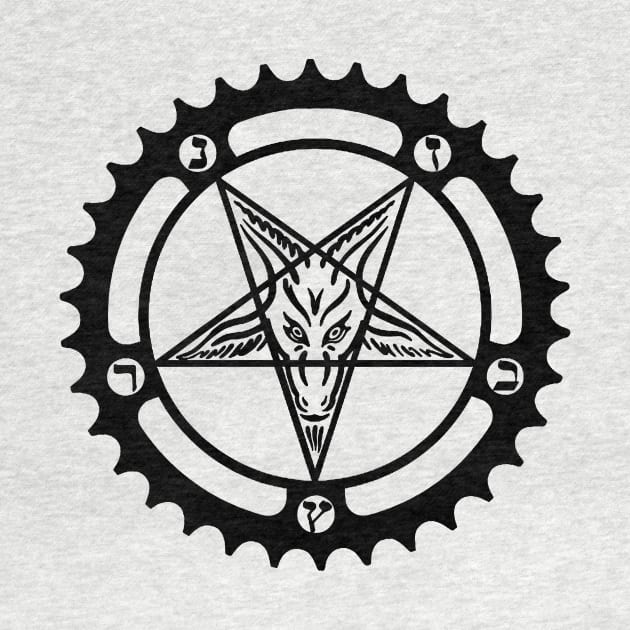 Baphomet Chainring by castrocastro